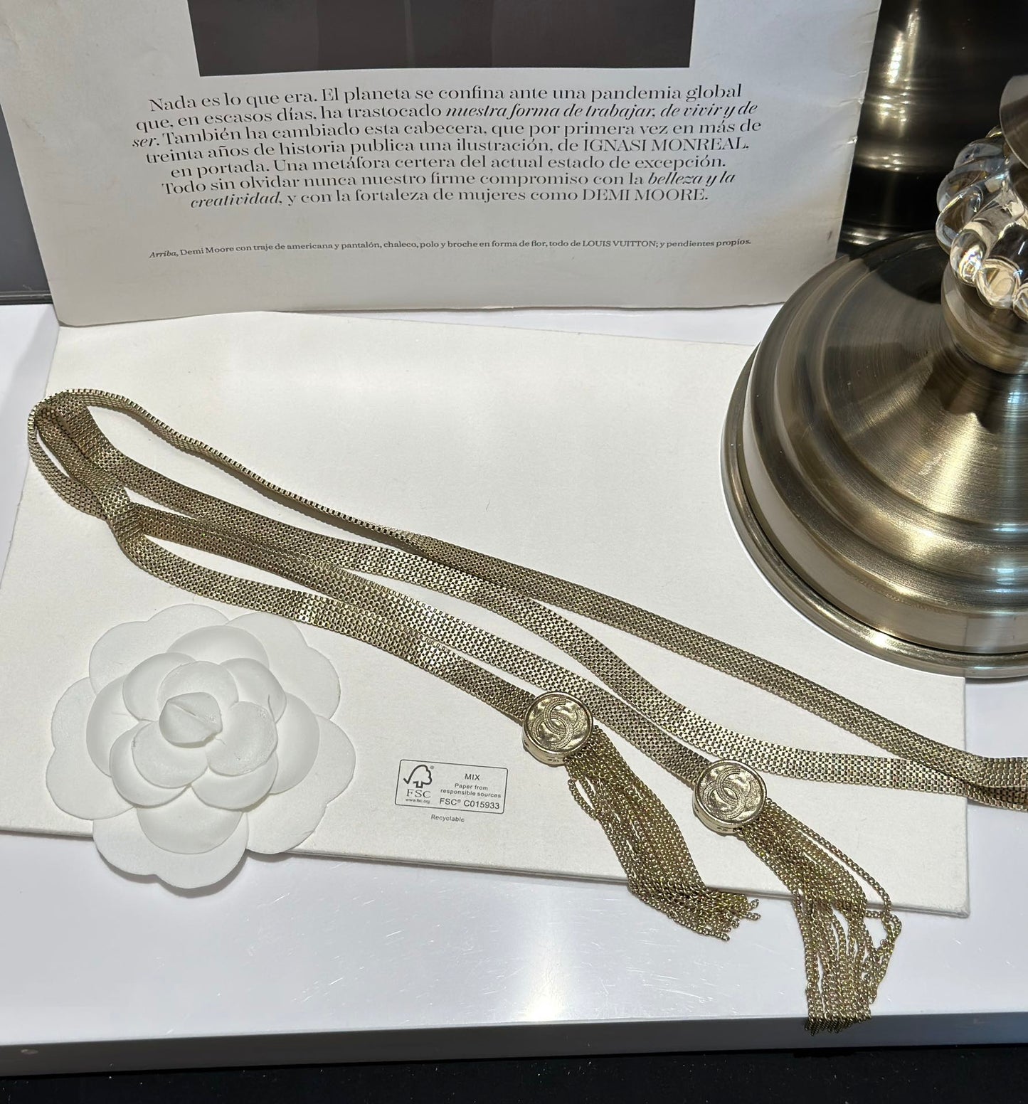 mingyuan fengliu su high end feeling long necklace xlc51