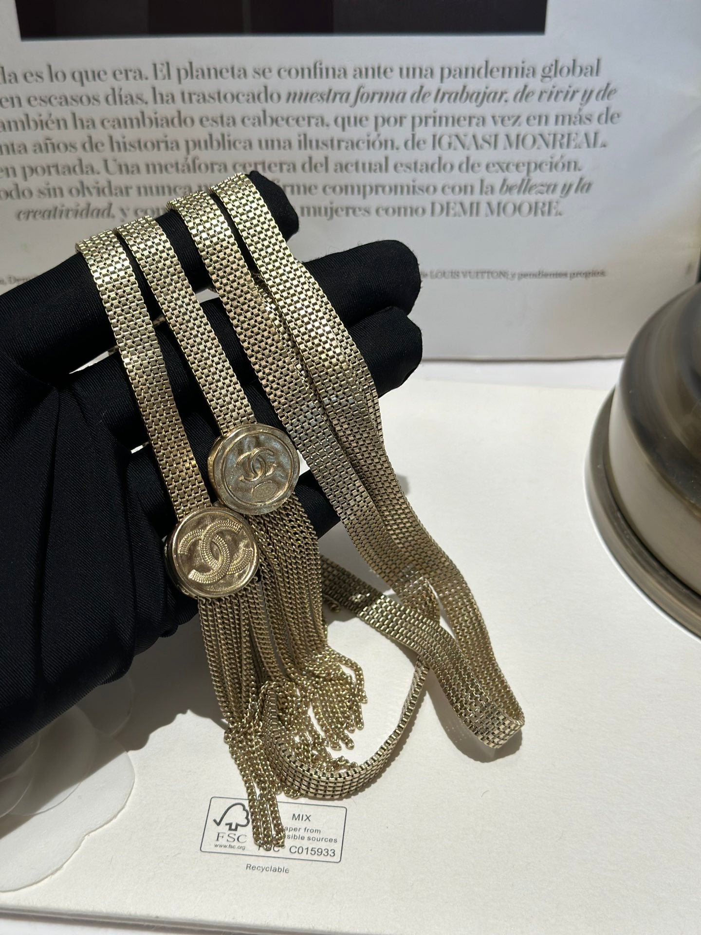 mingyuan fengliu su high end feeling long necklace xlc51