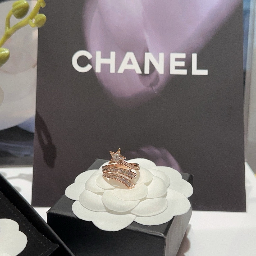 chanel high end jewelry series diamond bracelet with diamonds and checkers high end light luxury comet diamond ring szc4