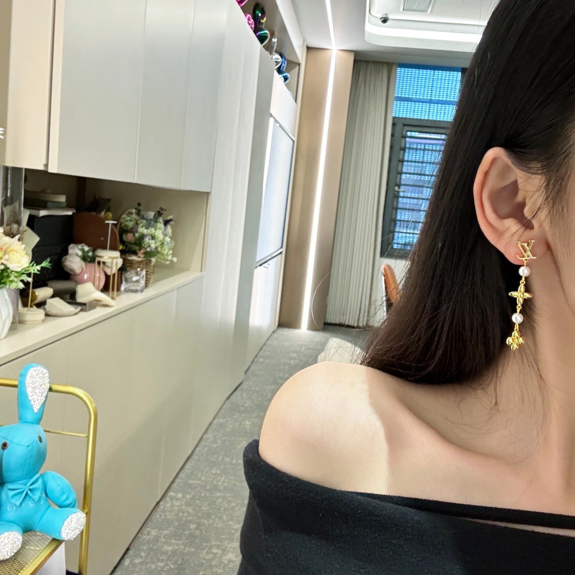 louisas popular and exquisite style long earrings ehc36