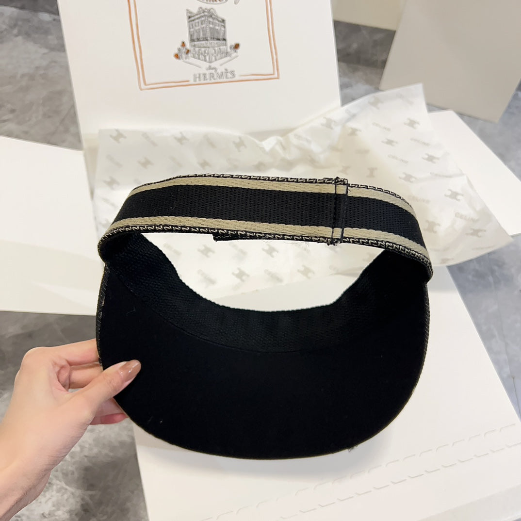 2024 spring summer latest high end instagram trendy sun cap empty top cap mza35