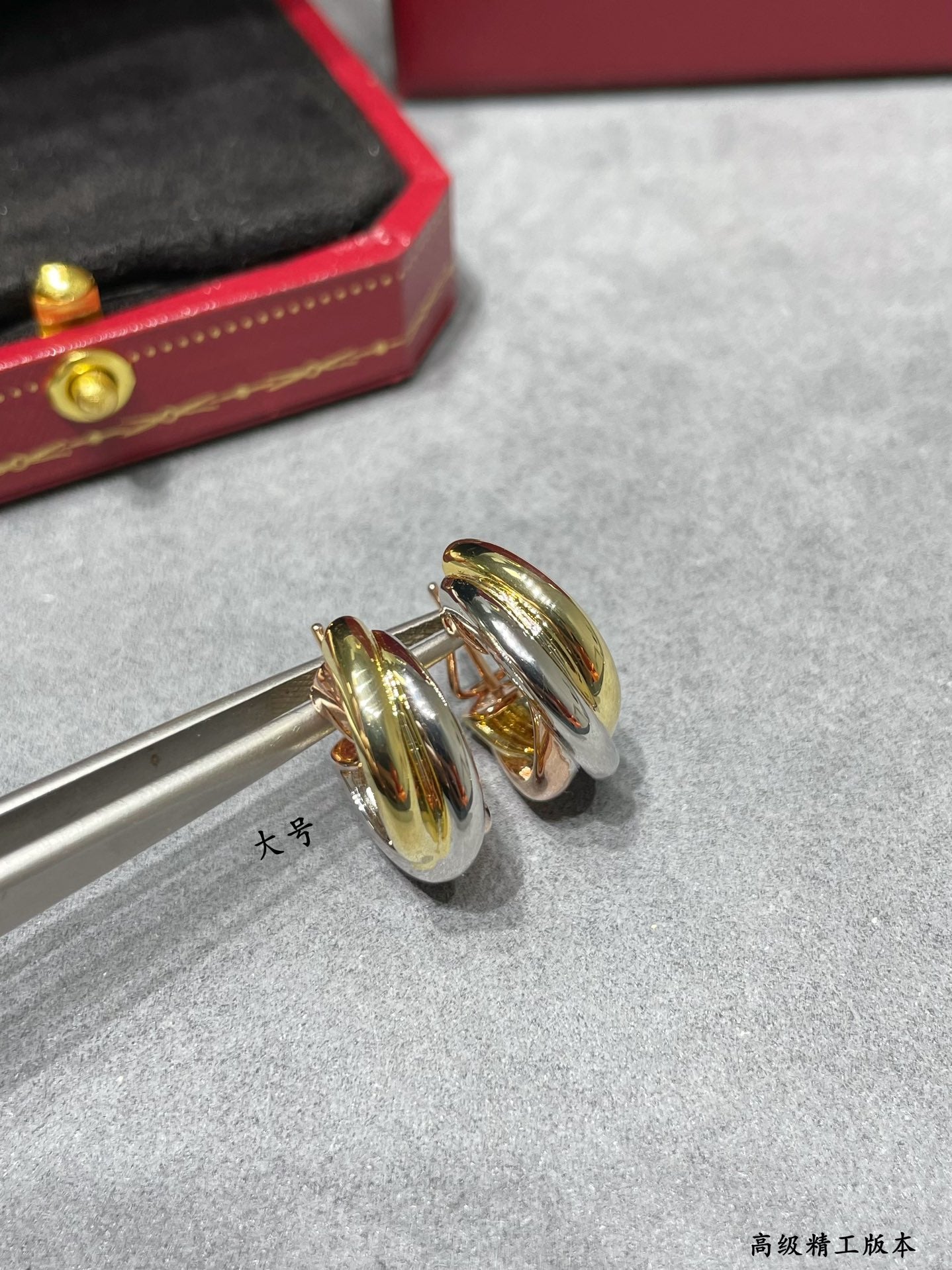 classic european and american diamond free earrings trendy cross round earrings eh13168a56