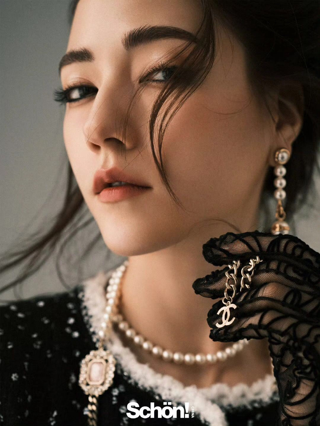 european and american personality celebrity 24k diamond pearl earrings eh13168a54