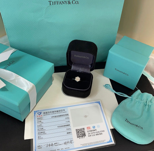 tiffany classic six claw diamond ring jzc12