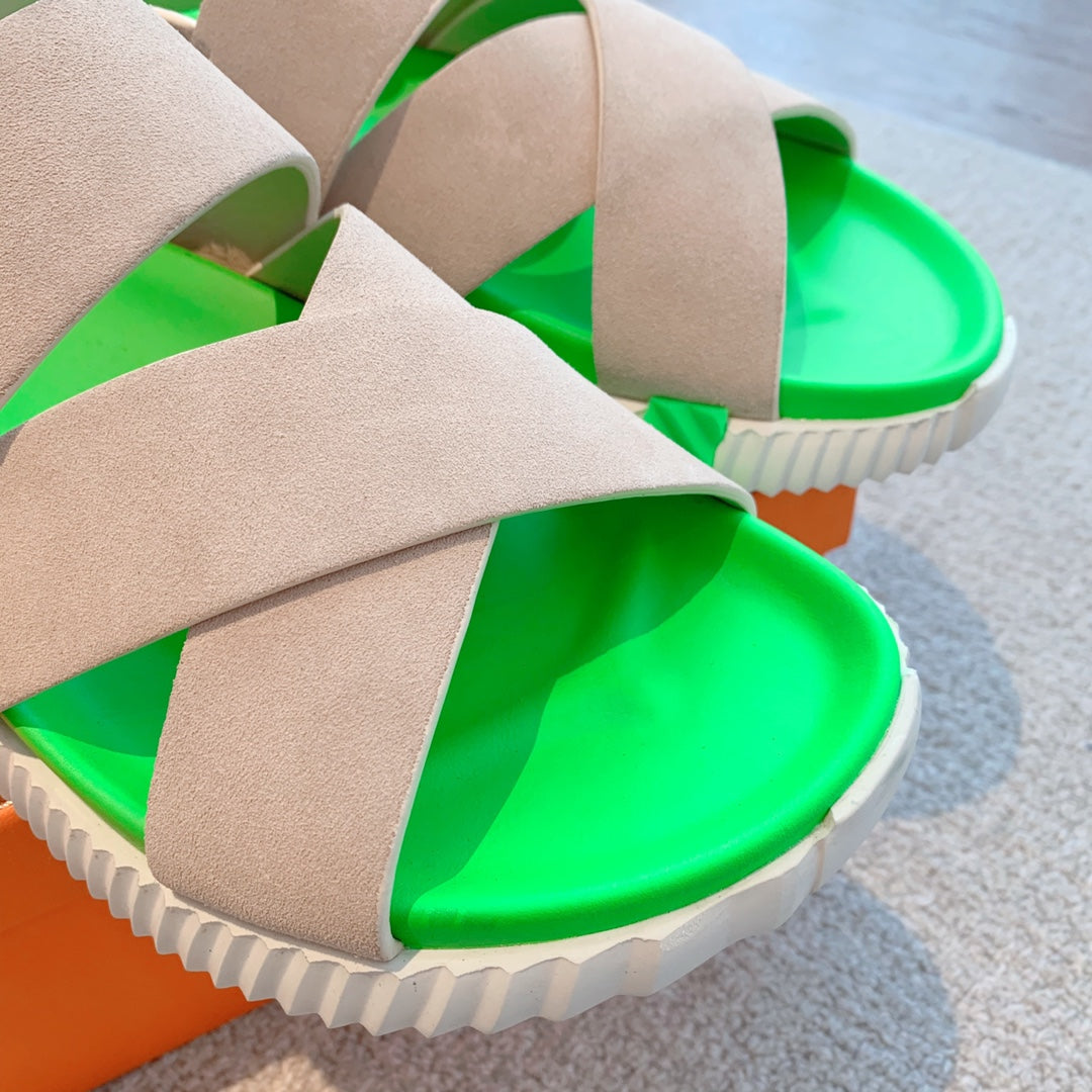 versatile summer womens sandals for men comfortable and fashionable one line flip flop beach shoes xzh5