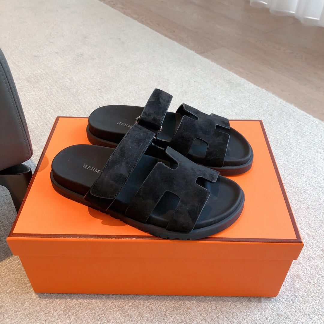 summer h family colored second uncle slippers new mens beach velcro sandals xzh22
