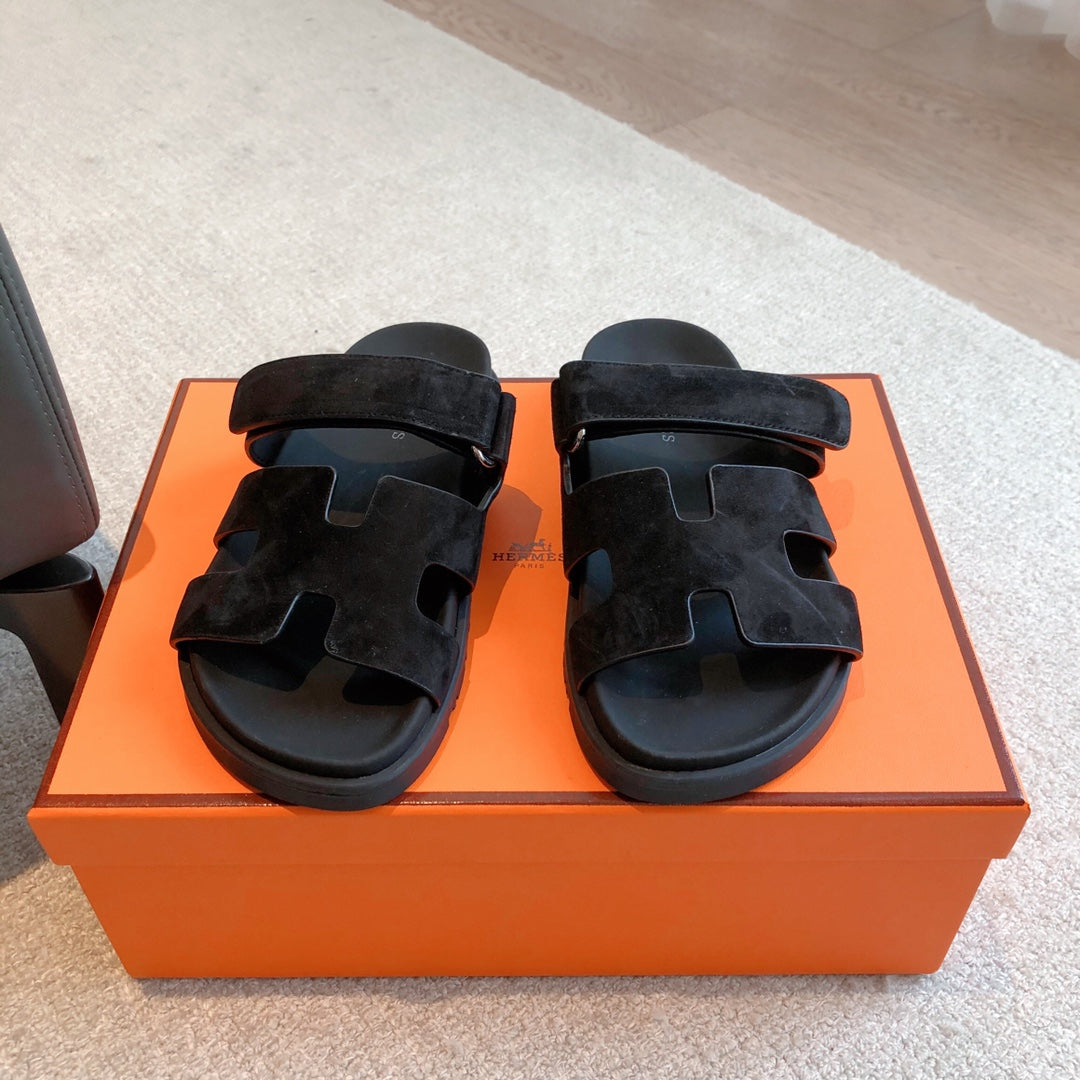 summer h family colored second uncle slippers new mens beach velcro sandals xzh22