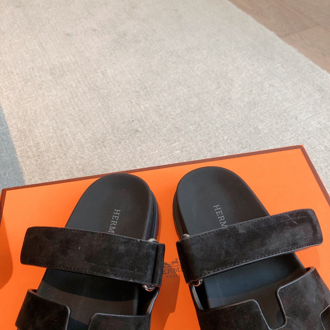 summer h family colored second uncle slippers new mens beach velcro sandals xzh22