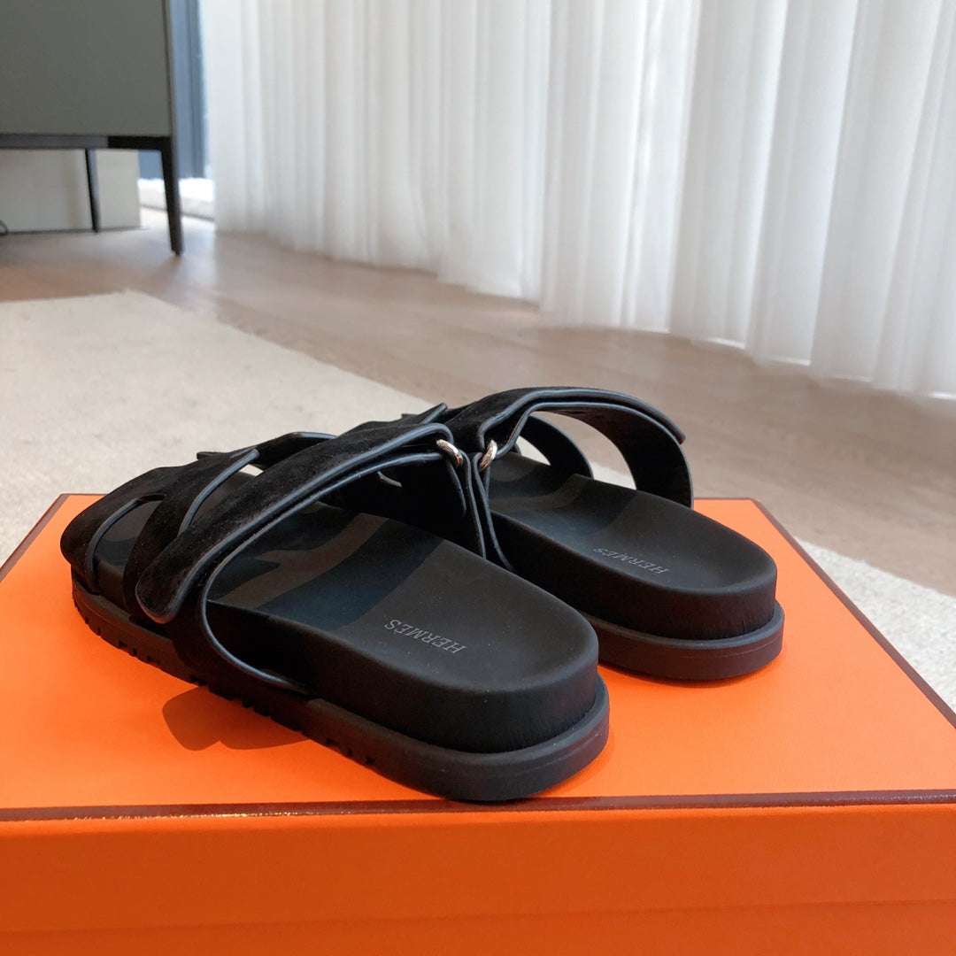 summer h family colored second uncle slippers new mens beach velcro sandals xzh22