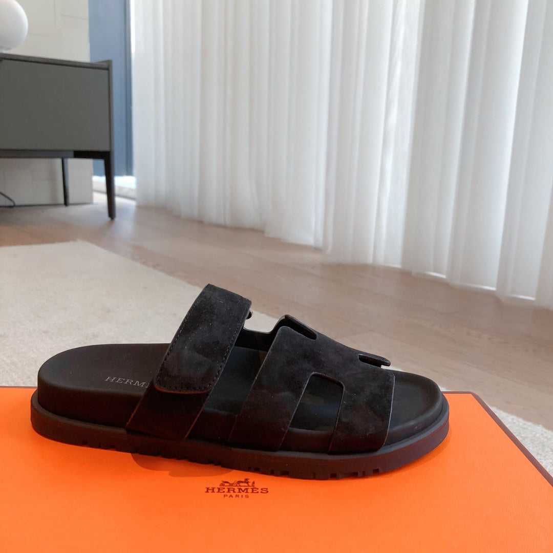 summer h family colored second uncle slippers new mens beach velcro sandals xzh22