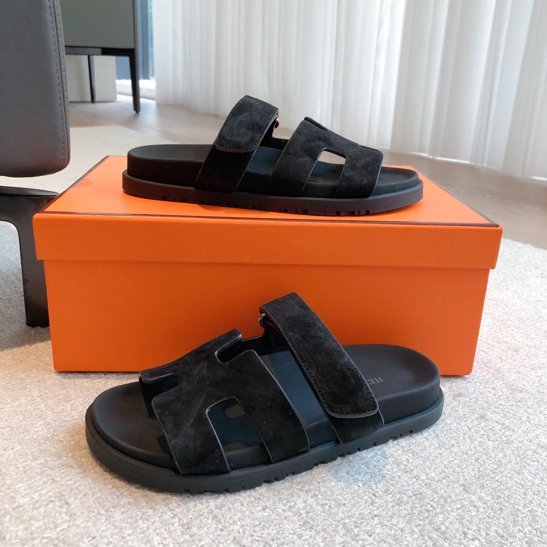summer h family colored second uncle slippers new mens beach velcro sandals xzh22