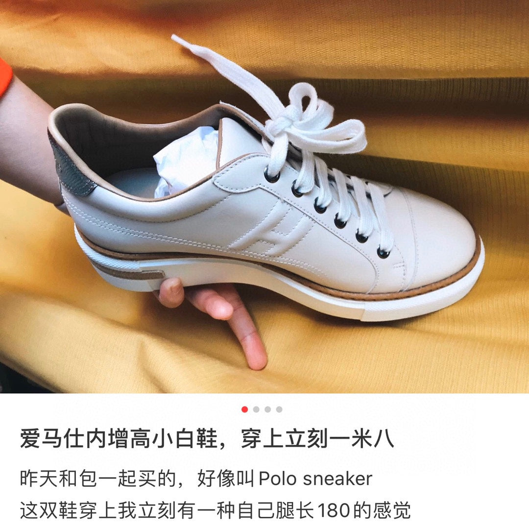 New style heel shoes 2024 seasonal breathable casual sports shoe trend XZH19