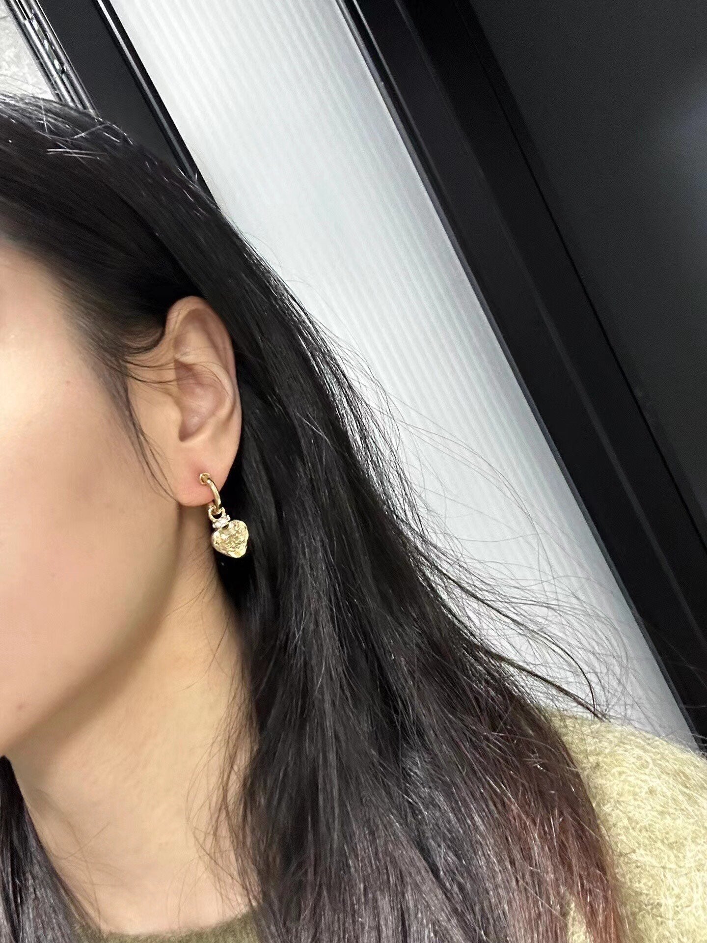 24 spring summer latest love double c retro advanced earring earrings earstuds eha78