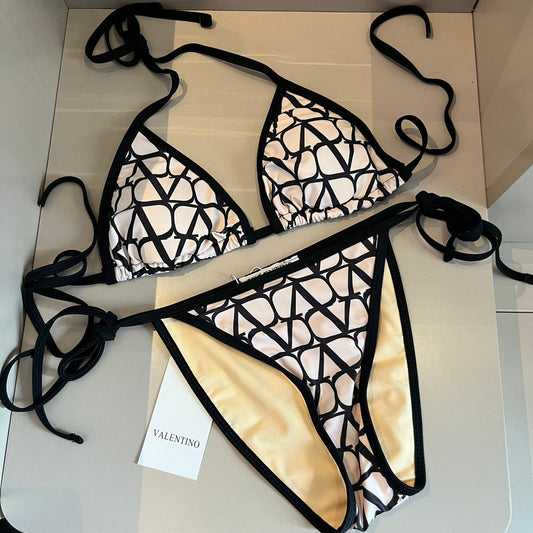 summer new spicy girl sexy gathering three point bikini crossover swimsuit nya11