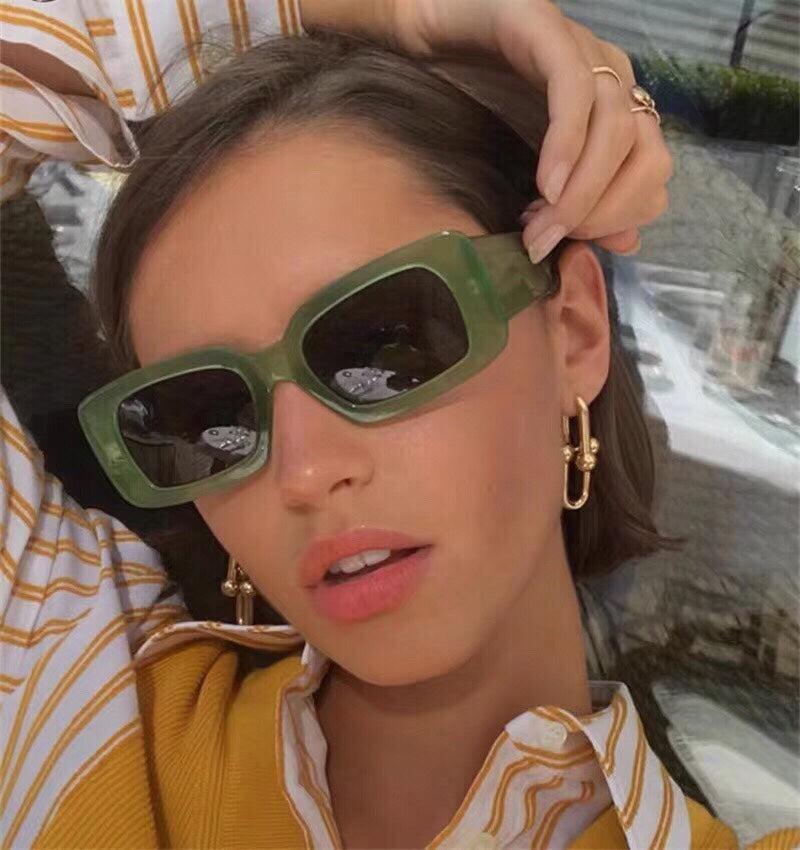 tiffany double chain gold earrings european and american eha87