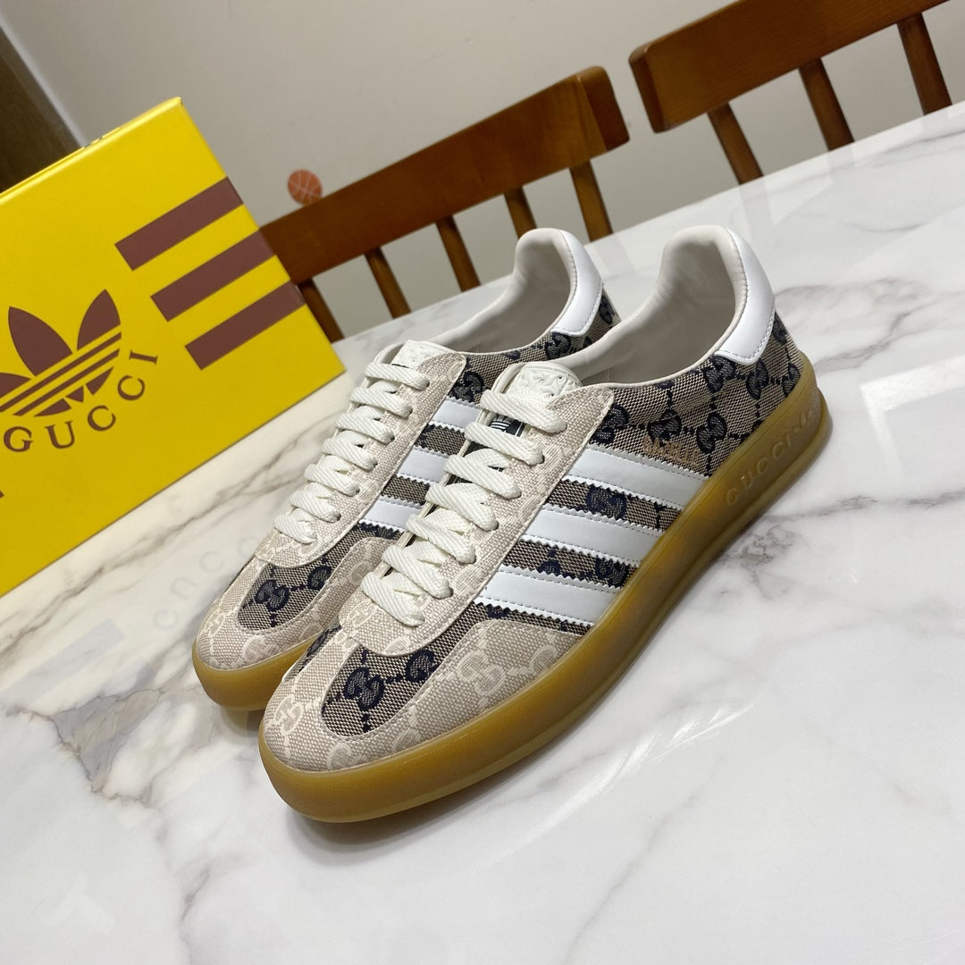 co branded flat bottomed lace up color blocking gray casual sports shoes xzh64