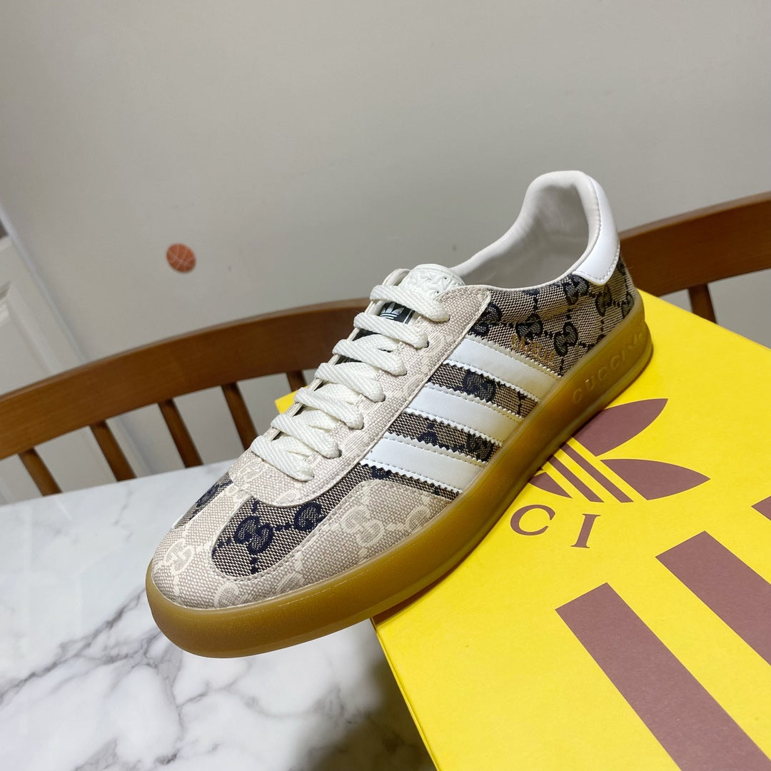 co branded flat bottomed lace up color blocking gray casual sports shoes xzh64