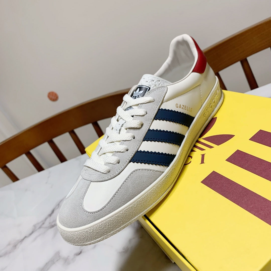 new mens three leaf classic german training color block white couple versatile sports shoes xzh70
