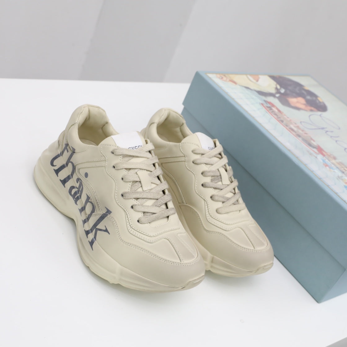 Star style comfortable and casual thick soled dad shoes breathable and versatile small white shoes XZH115