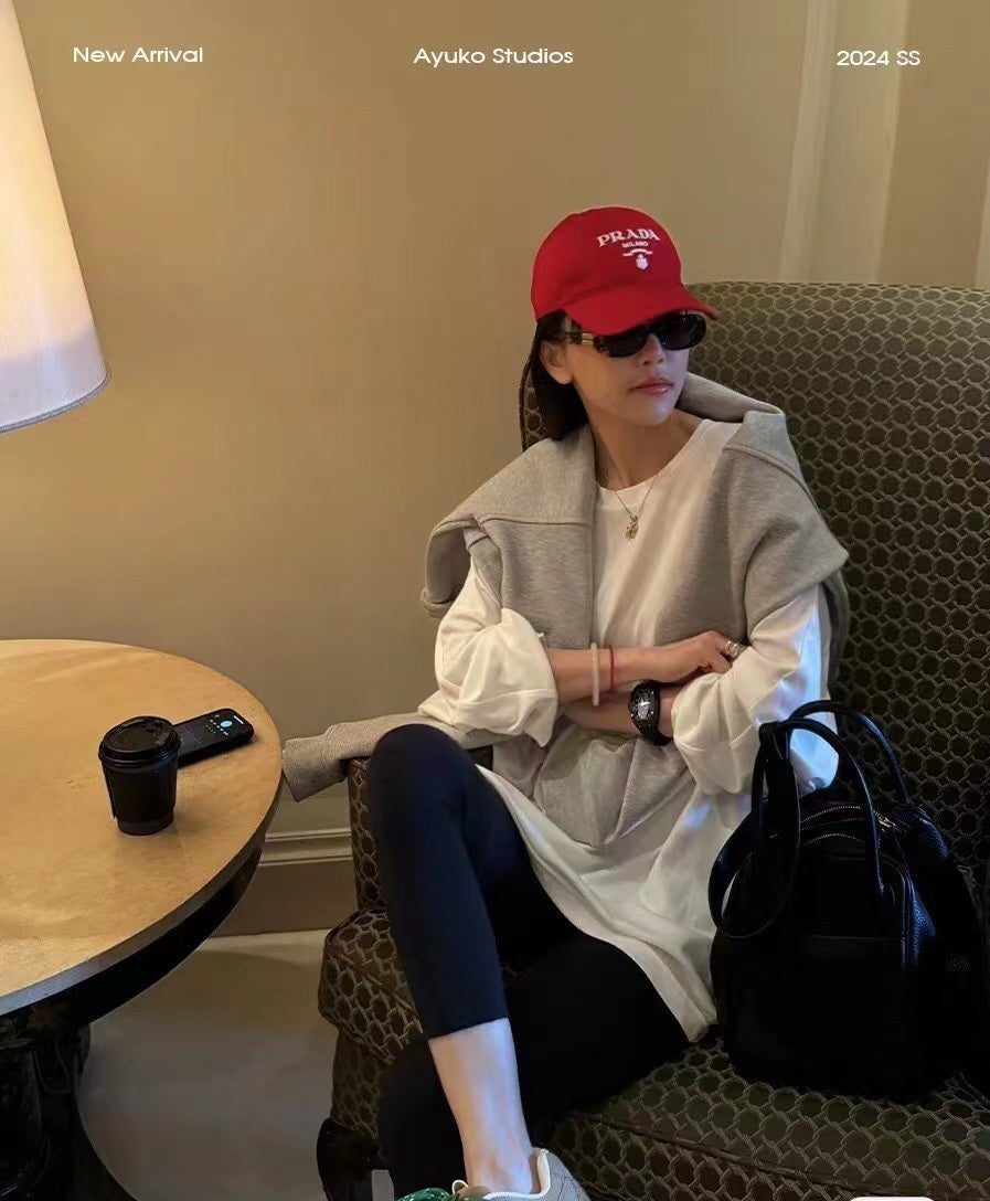wide brimmed red duckbill cap baseball cap mens and womens mza51