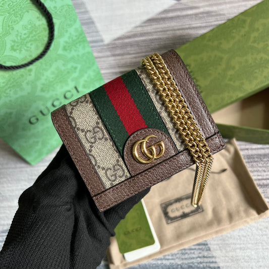 womens card bag multi functional short chain bag 625711