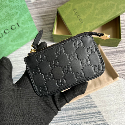 black short 12cm wallet with zero wallet 447964