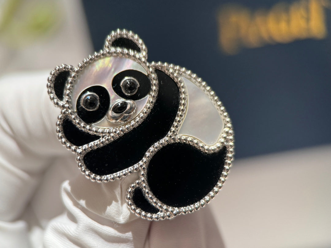 Panda brooch Count Flower Necklace XLC99