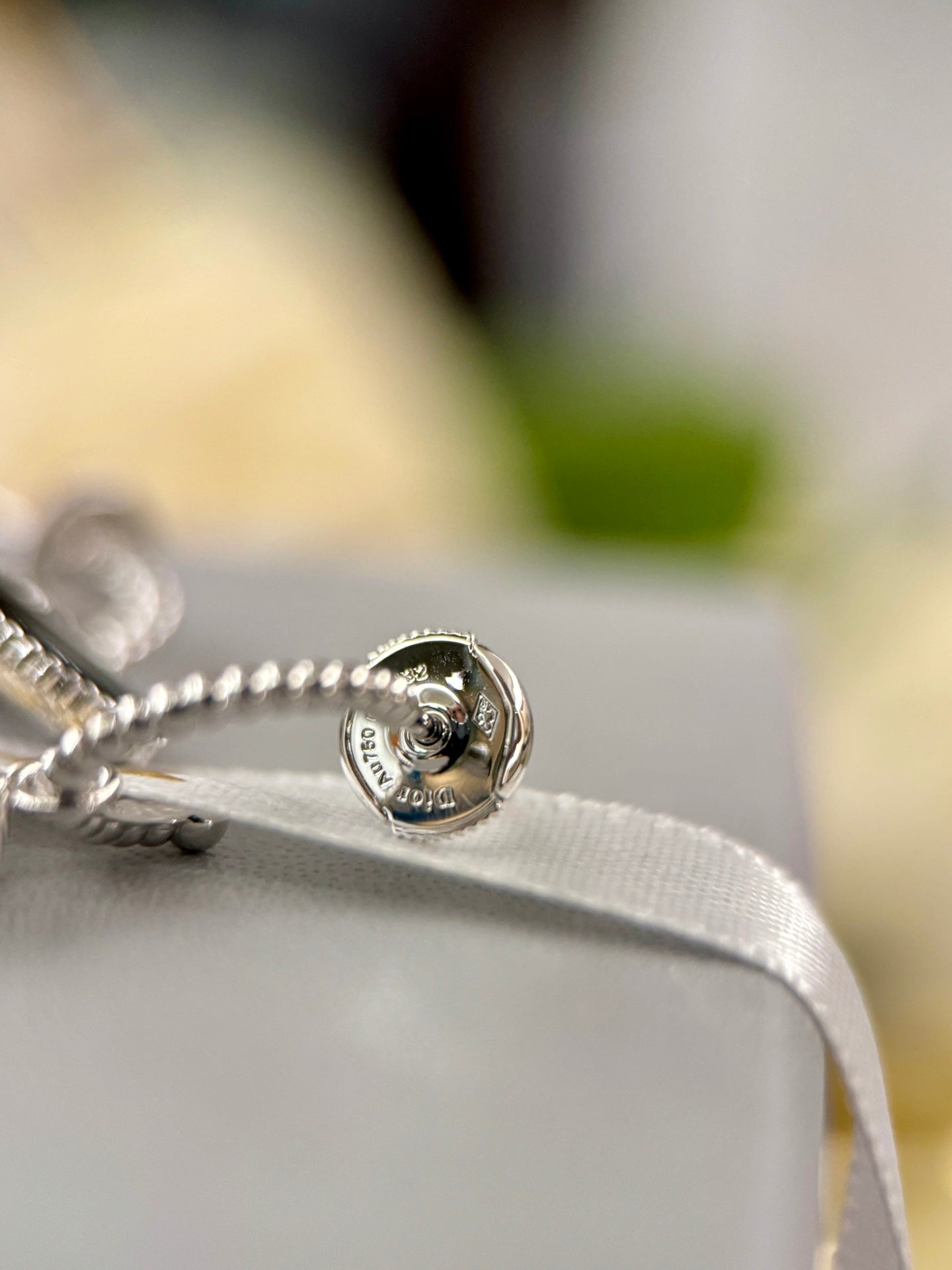 18k platinum sun moon star gem earrings ehc95