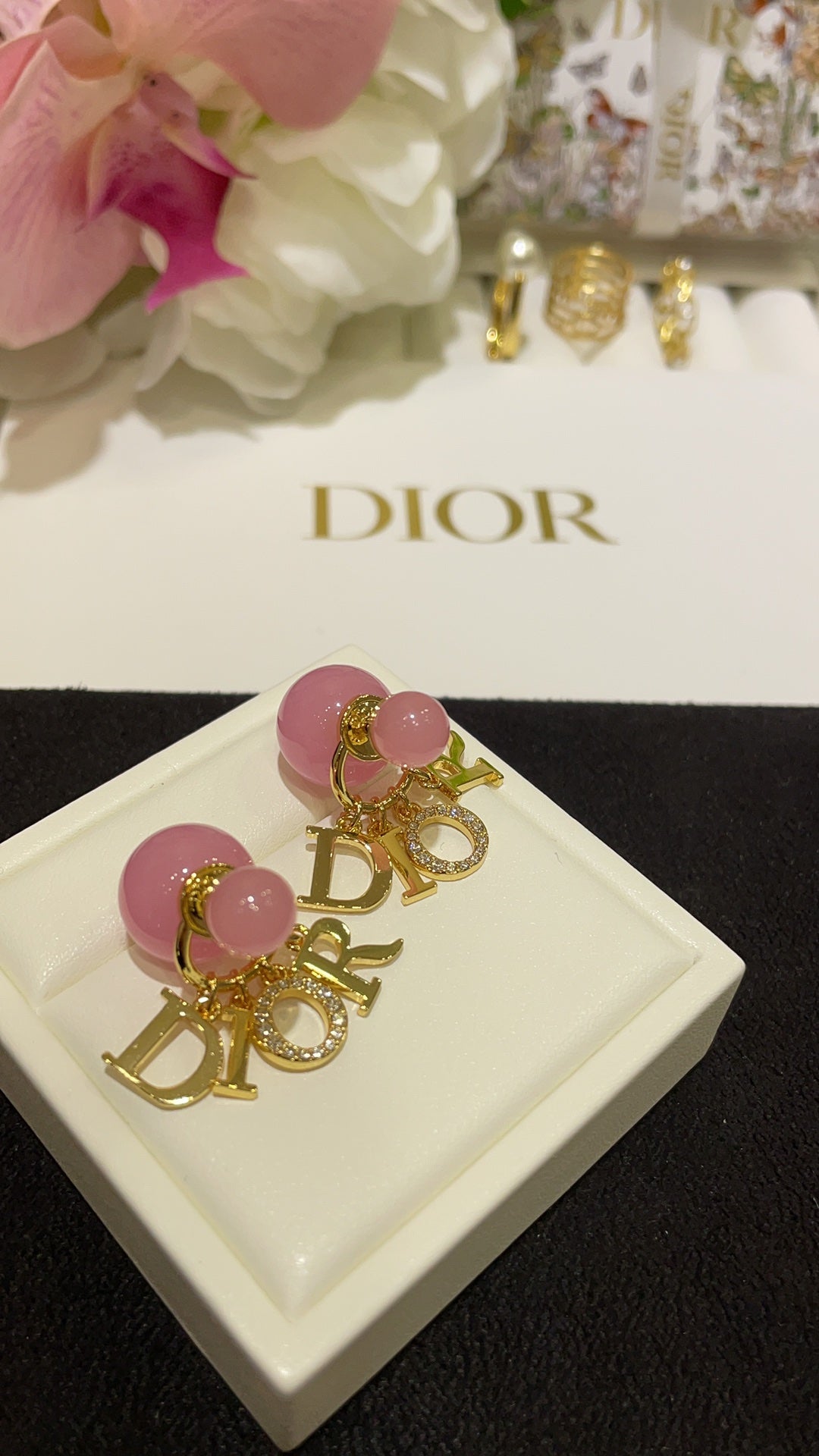 new pearl color series earrings ehc118