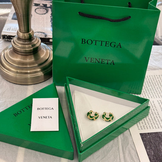bv green diamond lava donut earrings ehc141 1