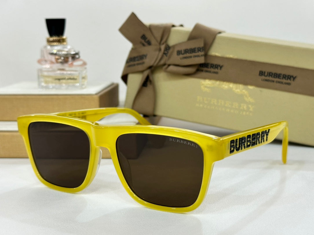 BURBERRY Couple Men's and Women's Large Frame Sunglasses YJB61