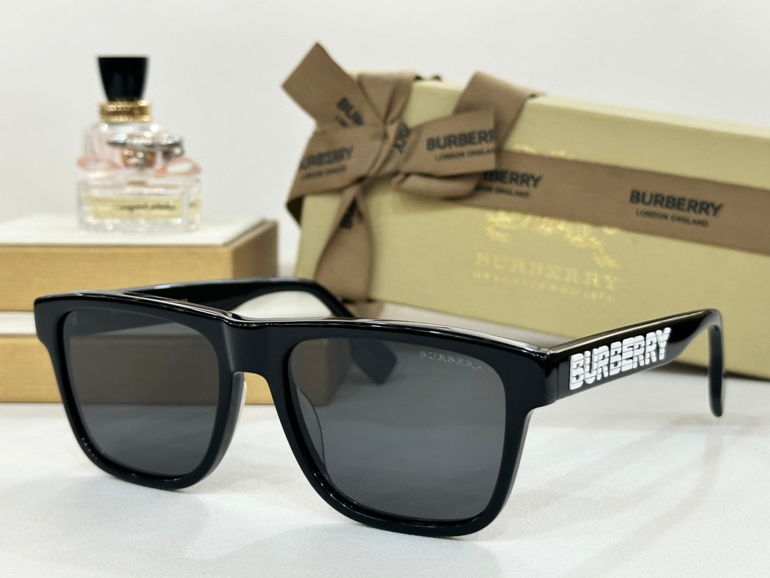 BURBERRY Couple Men's and Women's Large Frame Sunglasses YJB61