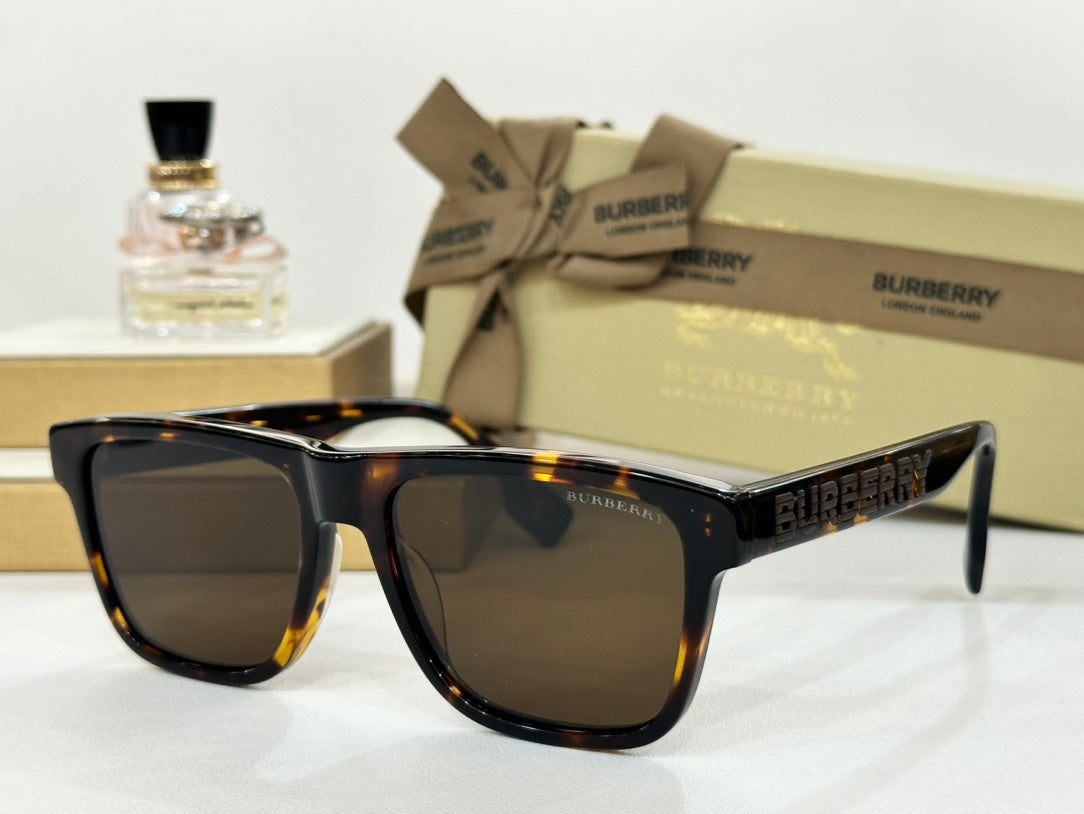 BURBERRY Couple Men's and Women's Large Frame Sunglasses YJB61