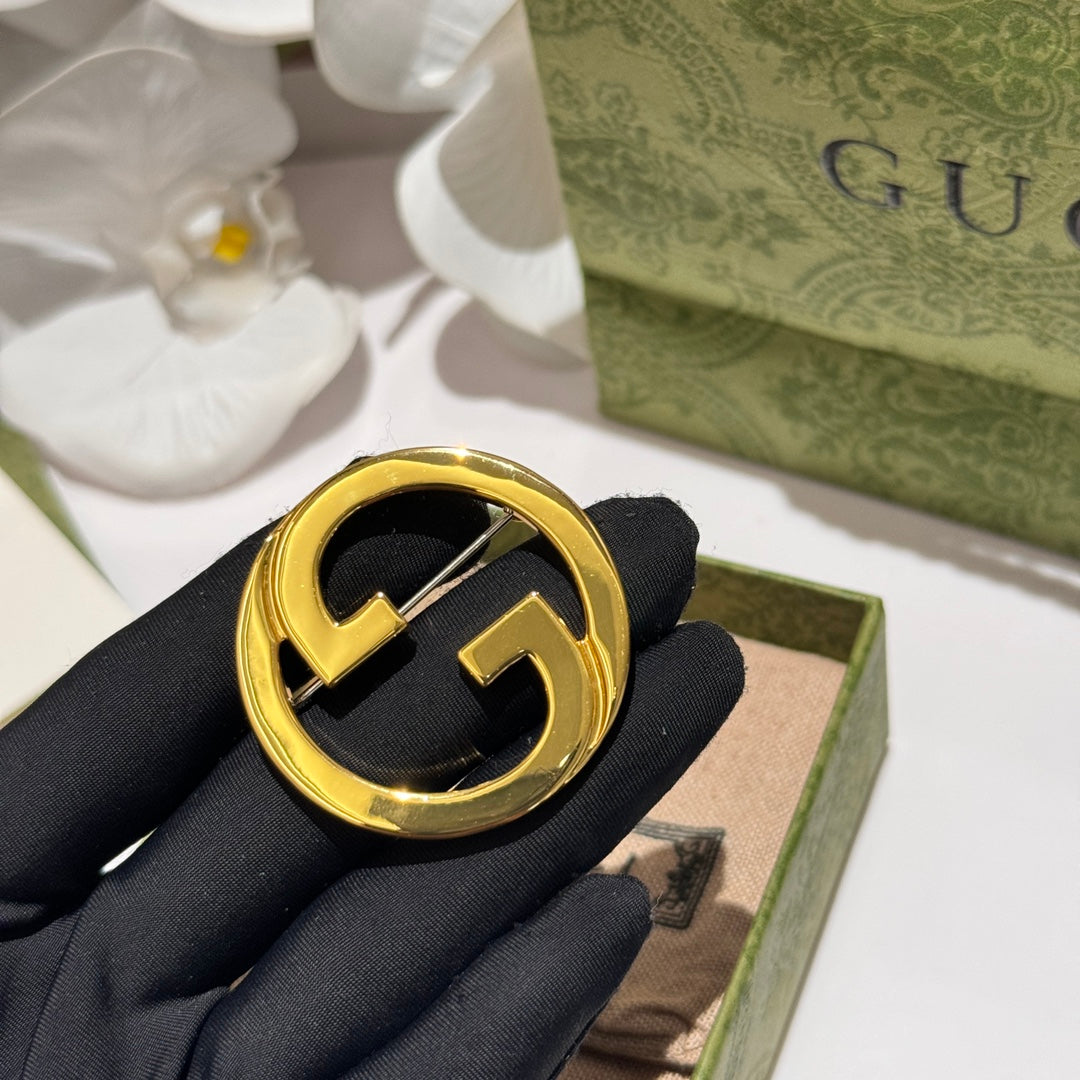 blondie light gold series ring gold earrings ehc140