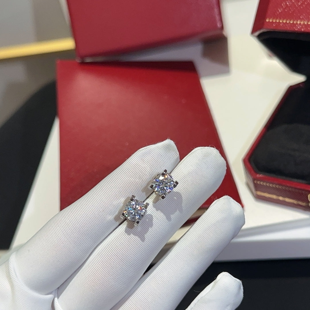 advanced c letter diamond earrings ehc158