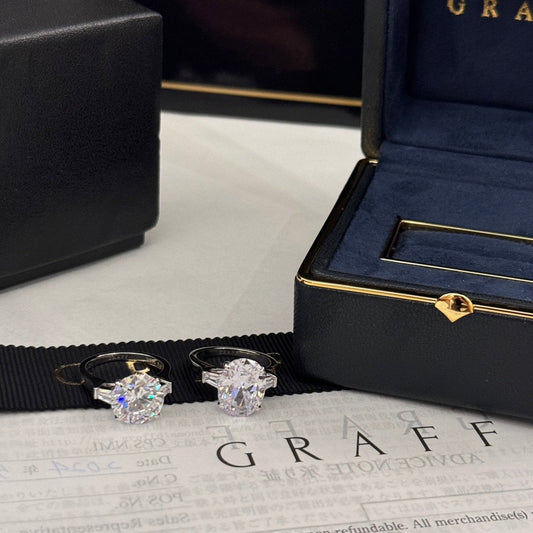 18k platinum oval diamond ring jzc44