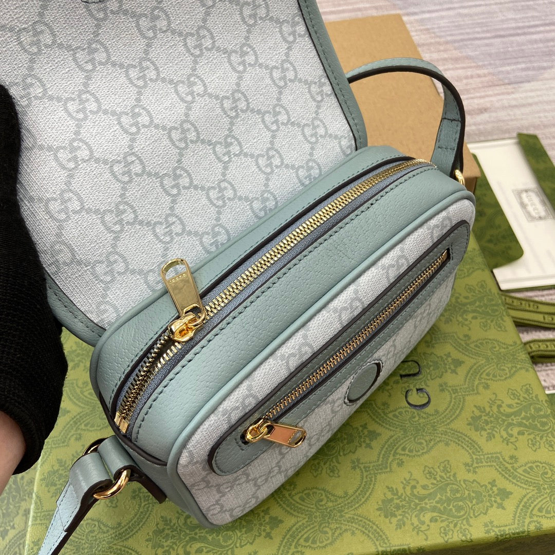 ophidia series grey blue 19cmgg mini shoulder backpack 772239