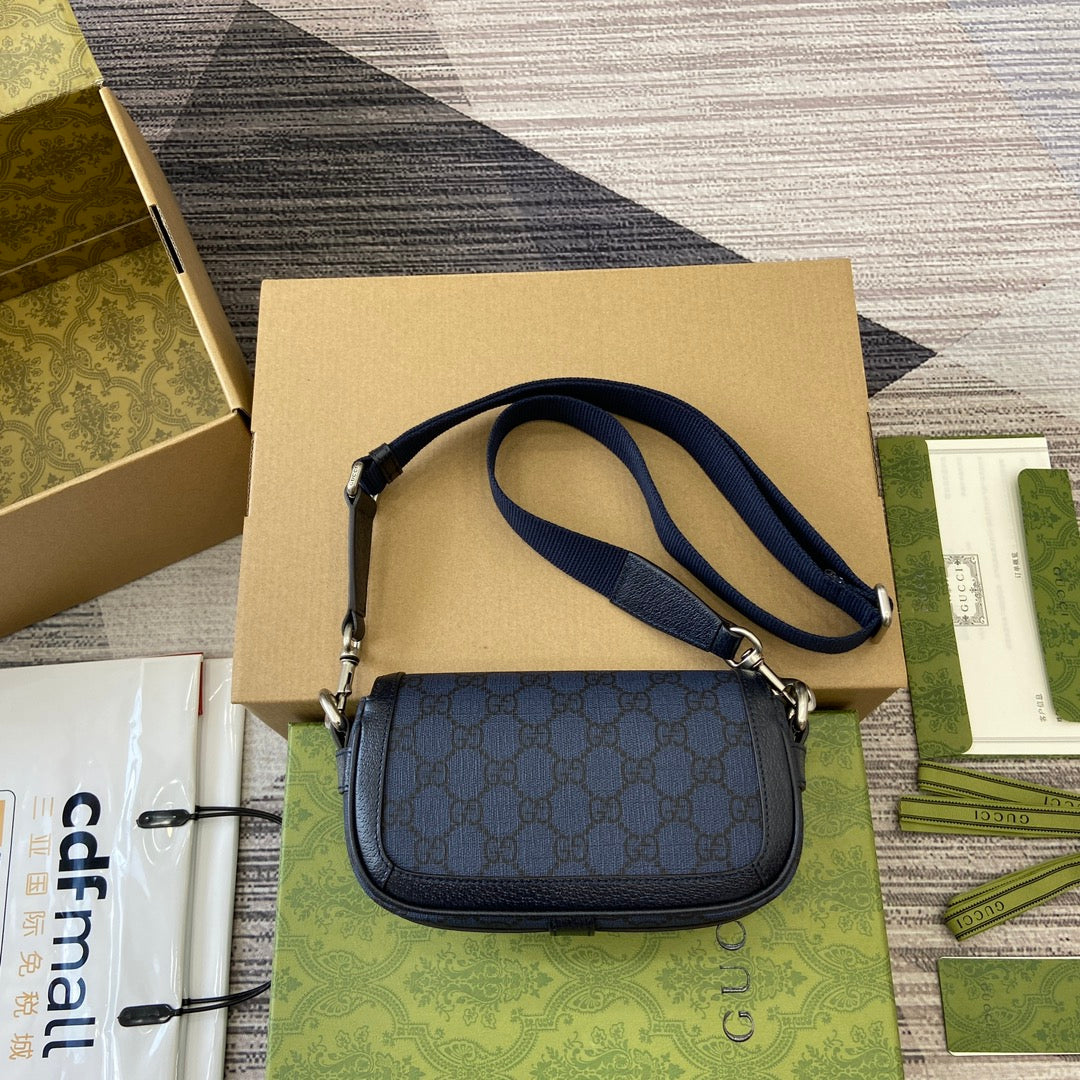 ophidia series blue tote crossbody mini shoulder backpack 795466