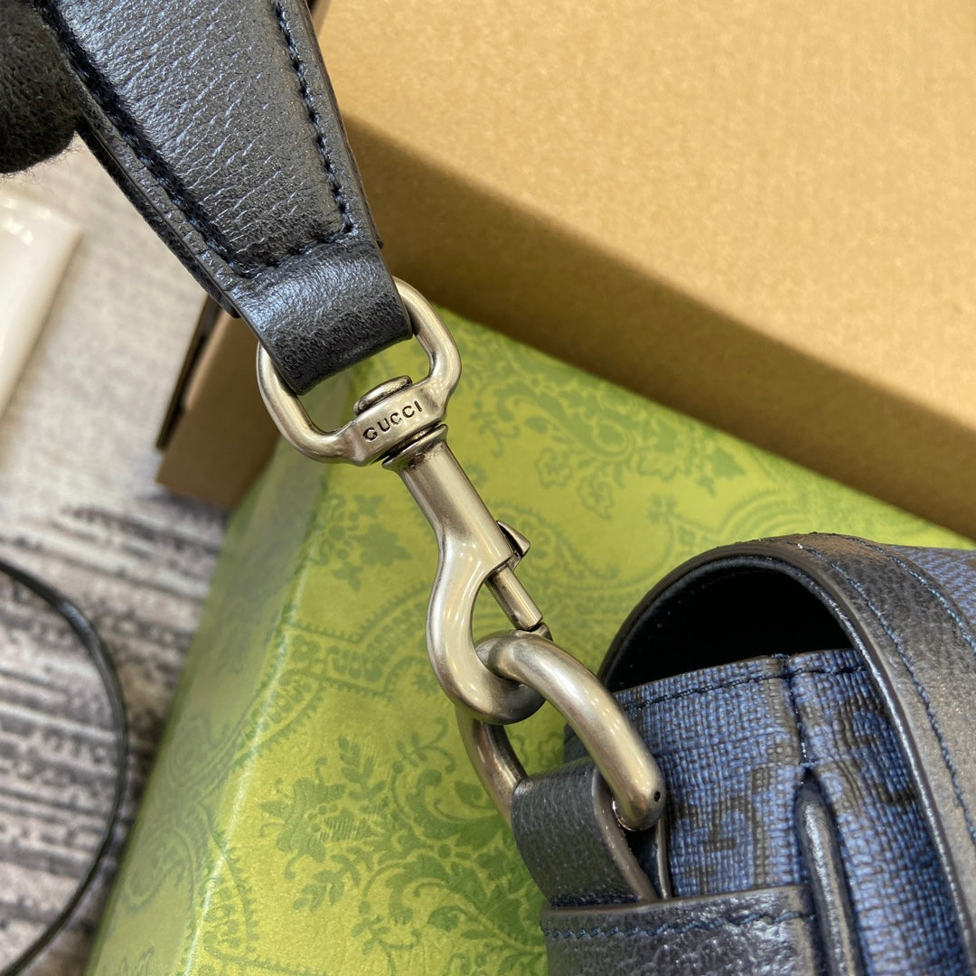 ophidia series blue tote crossbody mini shoulder backpack 795466