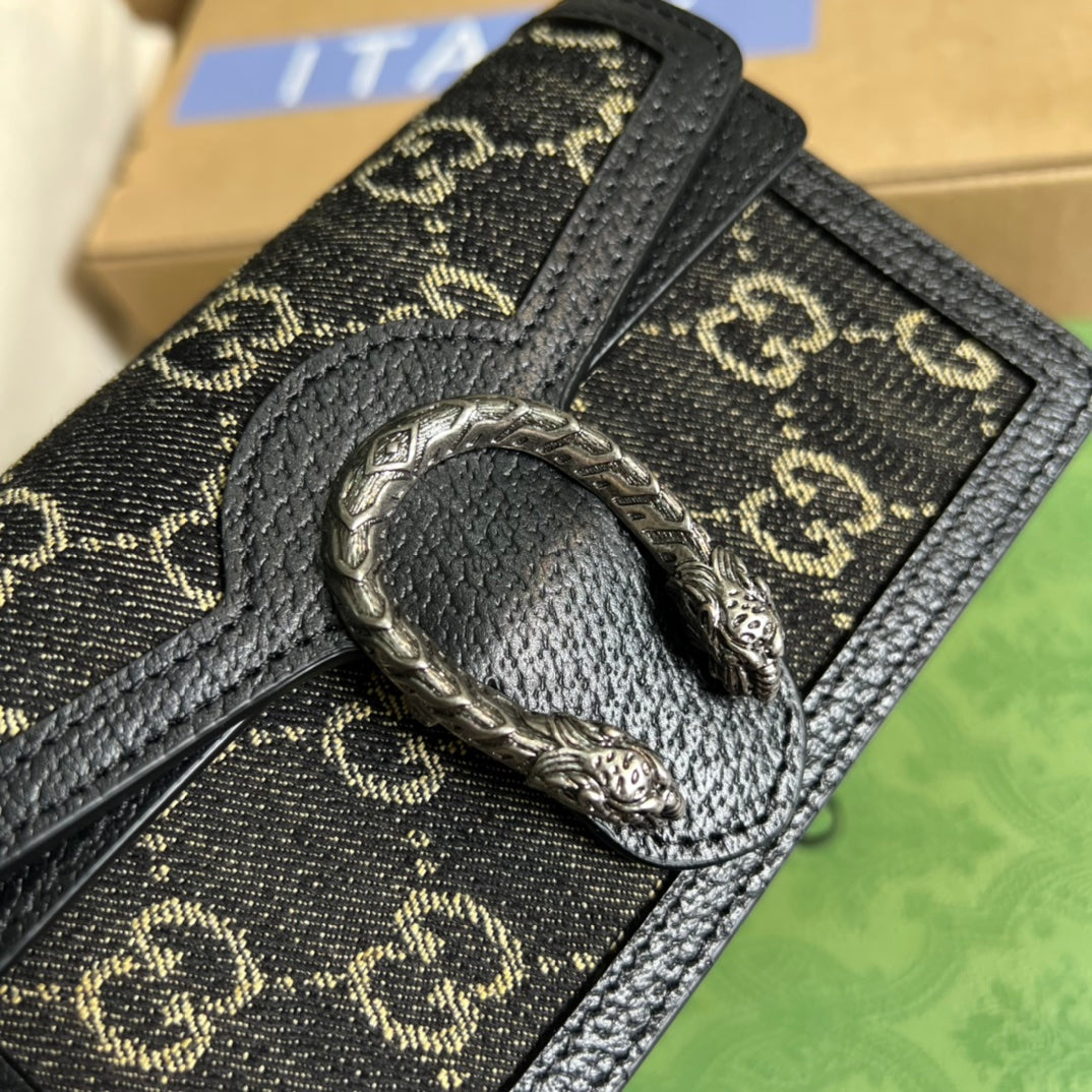 dionysus black shoulder cross bag 476432