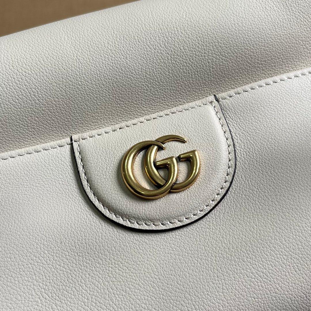 diana series white large 34cm underarm cross shoulder bag 746245