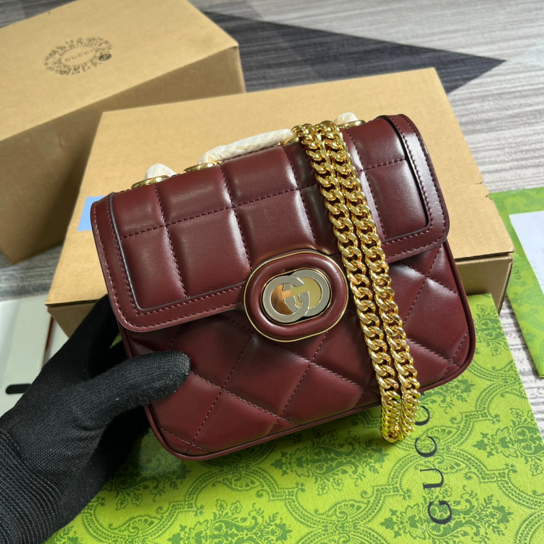 gg deco series 18cm crossarm underarm mini shoulder backpack 741457