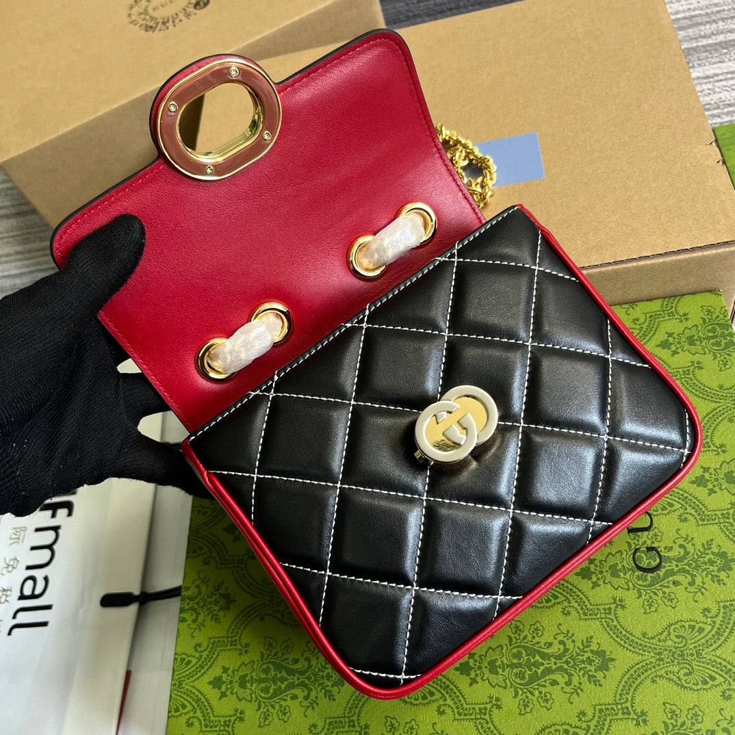 gg deco series mini18cm crossarm underarm shoulder backpack 741457