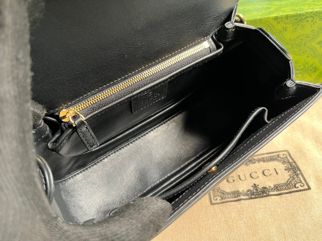 gucci blondie series 23cm underarm cross handbag 735101