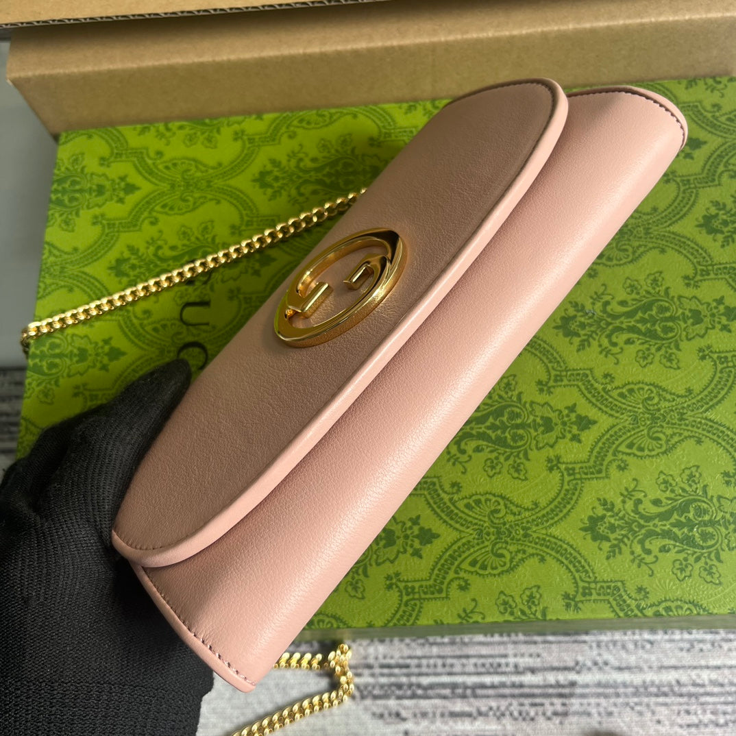 21cm pink chain crossbody shoulder bag 725215