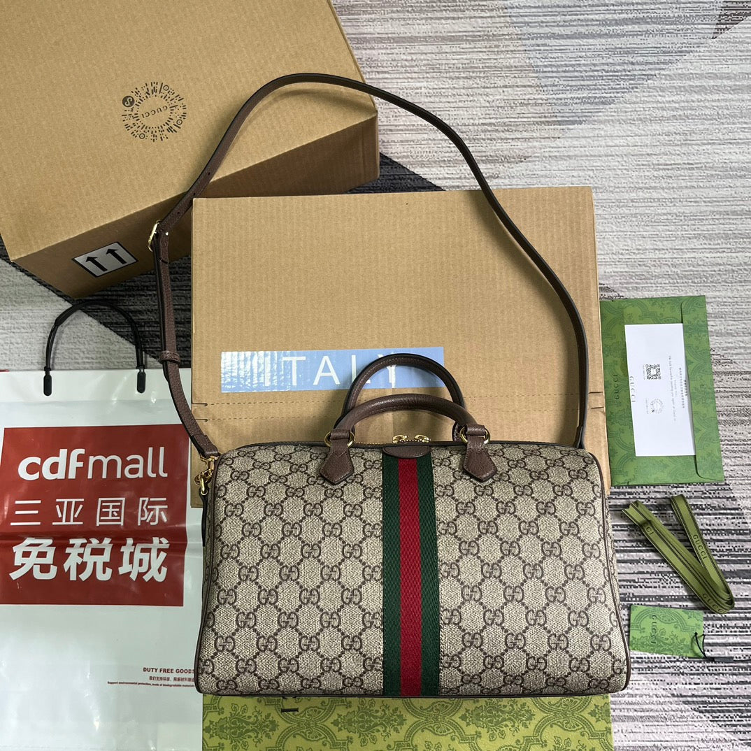 ophidia brown 20cm medium crossarm underarm handbag 772065