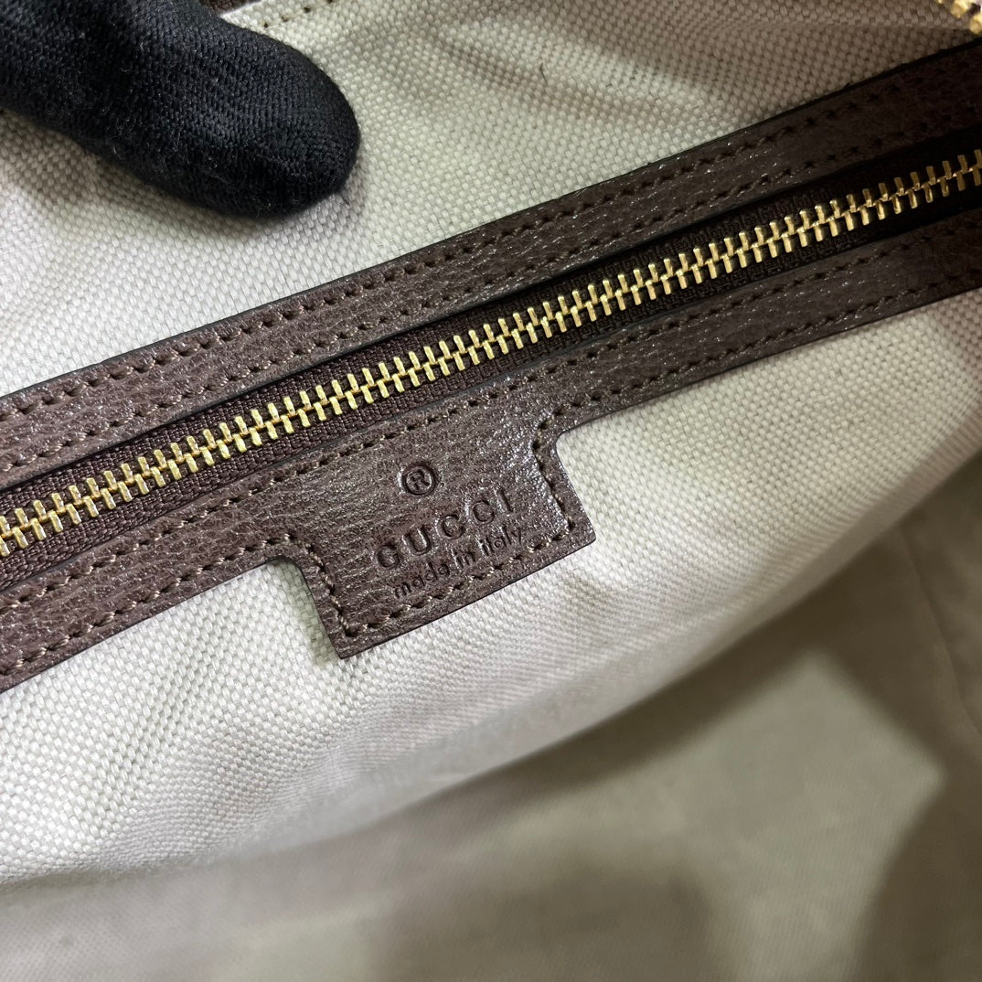 ophidia brown 20cm medium crossarm underarm handbag 772065