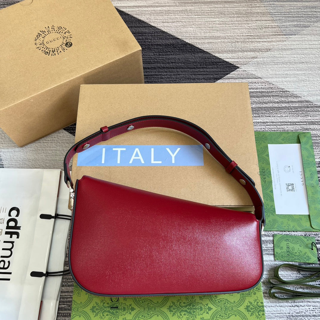 horsebit 1955 series small red crossbody carrying backpack 764155