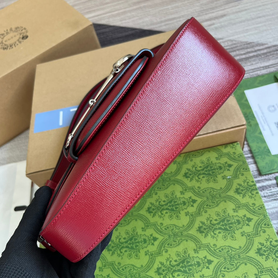 horsebit 1955 series small red crossbody carrying backpack 764155