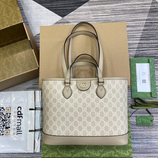 gg ophidia 31cm oat handheld shoulder bag 765043